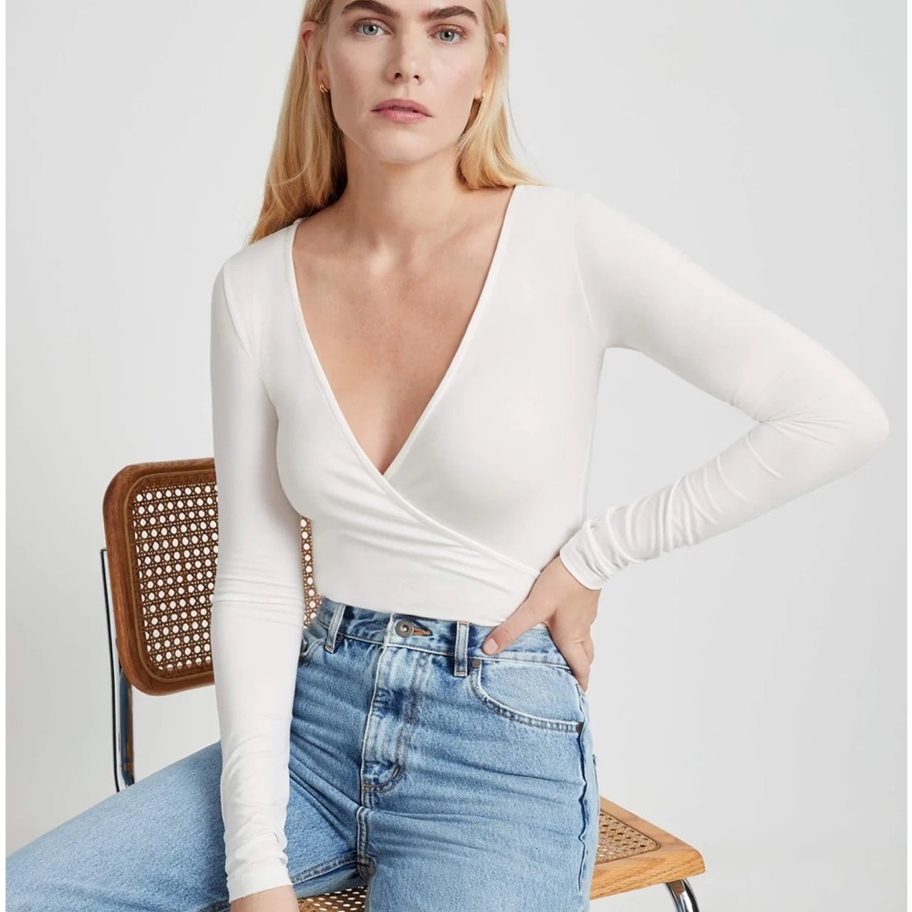Marcella NY Zora Bodysuit  White
